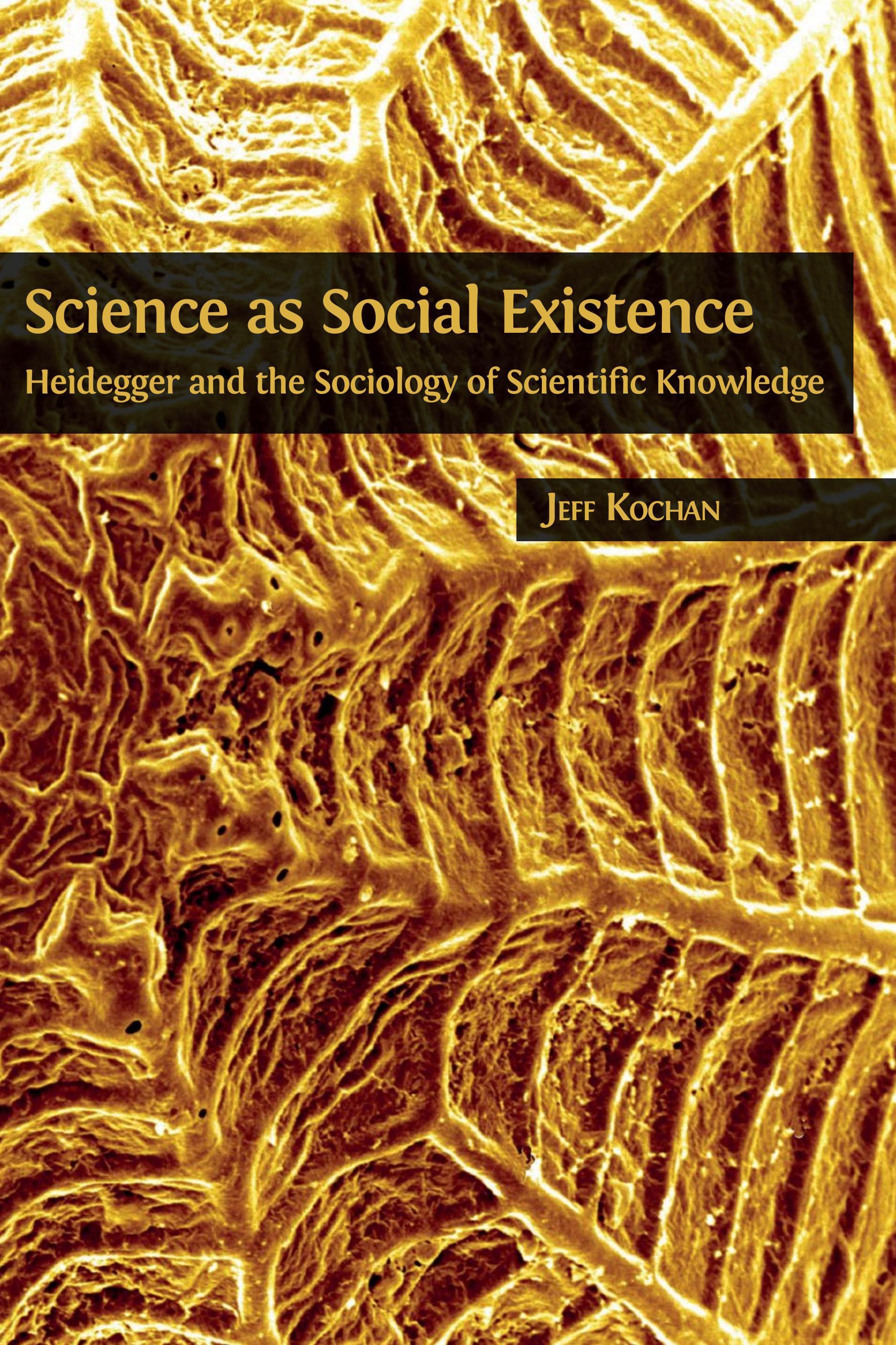 Science as Social Existence: Heidegger and the Sociology of Scientific Knowledge (Open Book Publishers, 2017)