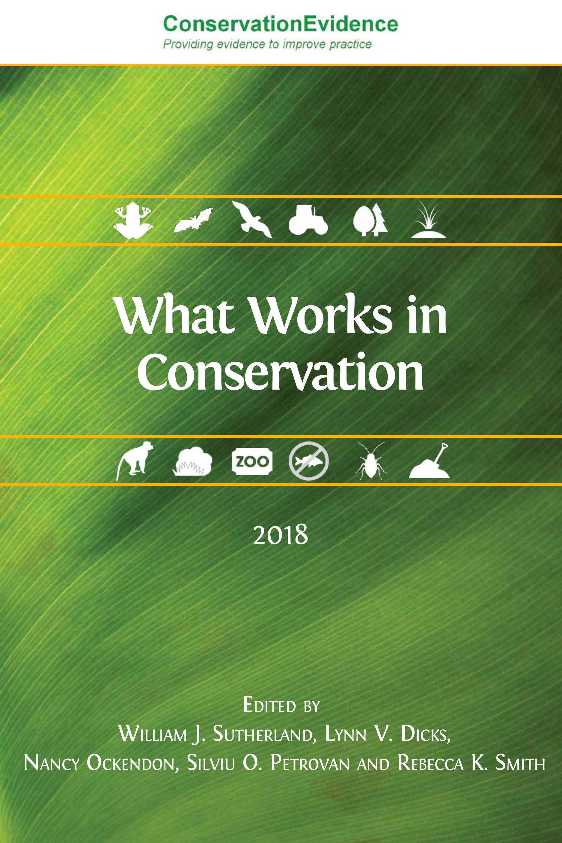 What Works in Conservation: 2018 (Open Book Publishers, 2018)