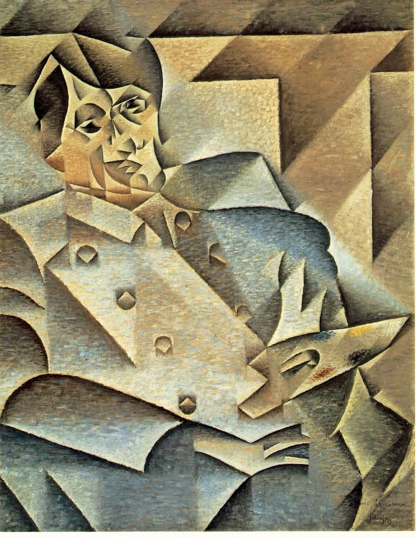 Juan Gris—Portrait of Pablo Picasso https://commons.wikimedia.org/wiki/File:Juan_Gris_-_Portrait_of_Pablo_Picasso_-_Google_Art_Project.jpg Public domain.