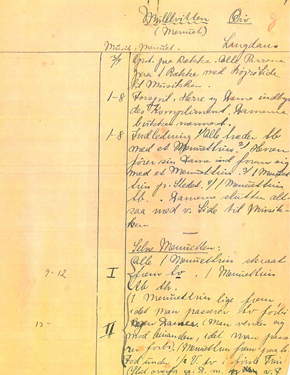 Front page from Ane Marie Kjellerups’s original recording of the Mollevit from Ærø 1939–4.