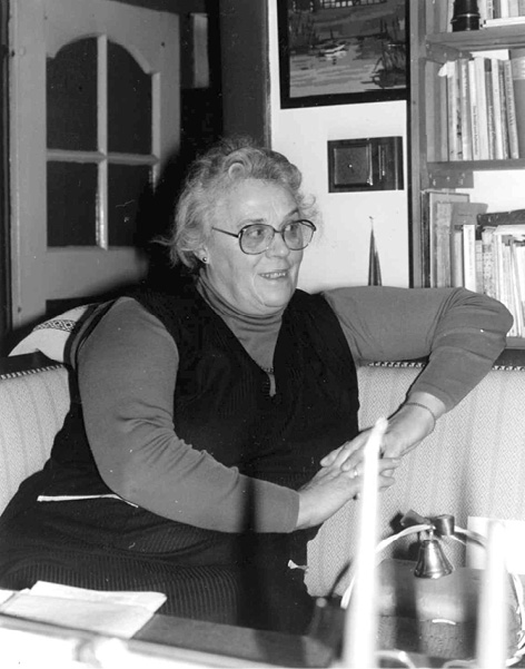 Portrait of Ingeborg Therkildsen. Photograph by Anders Chr. N. Christensen.