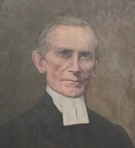 Oil painting by Paul Bernhard Verner von Hausen. Portrait of Henrik August Reinholm (1904).