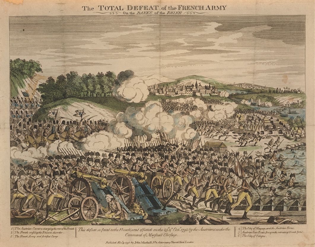 The Total Defeat of the French Army on the Banks of the Rhine