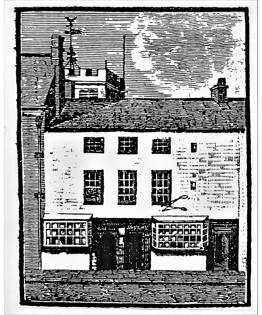 Anthony Soulby’s shop in the Market Place in Penrith