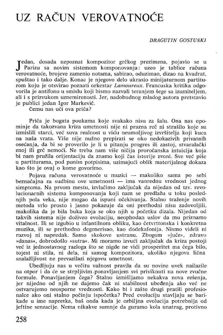 Scan of newspaper article with bold headline, written in Serbian.