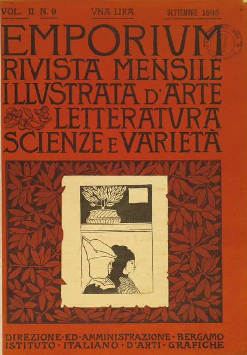 The cover of Emporium, the first to publish an article on Beardsley in September 1895 inserts into foliage aping Studio aesthetics (see Fig. 4.1) a mildly decorative vignette with two figures from Le Morte Darthur resisting thus the artist's more avant-garde designs.